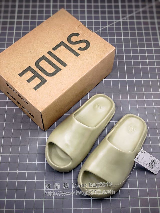Adidas男女椰子鞋 阿迪達斯Resin椰子拖鞋 Adidas Kanye West x Yeezy Slide  xhn1610
